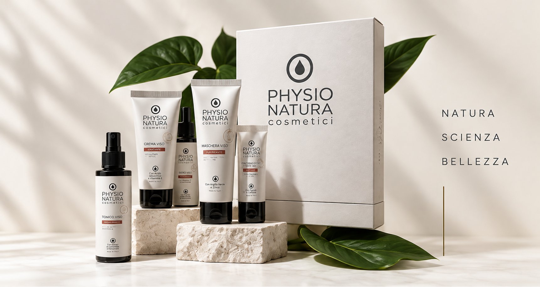 Linea cosmetici Physio Natura